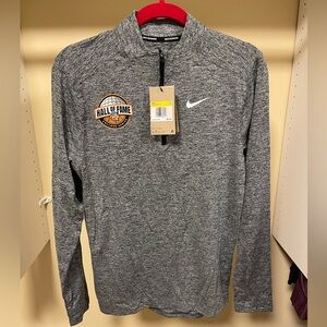 Nike Hall of Fame Gray Running Top
